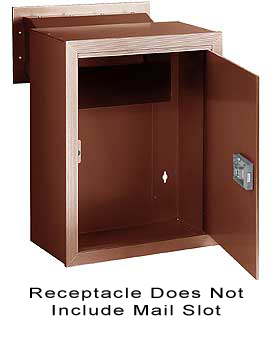 Receptacle<BR>Bronze Finish